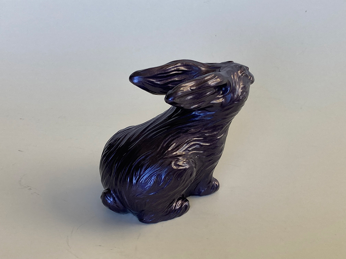 Rabbit Figurine Collectible Home Decor 3D-Printed Sculpture